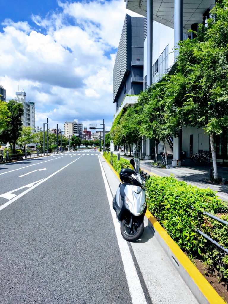 スクーターアドレス125。