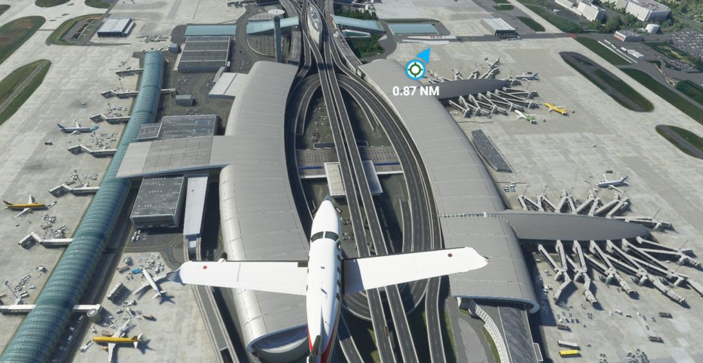 シャルル・ド・ゴール空港。