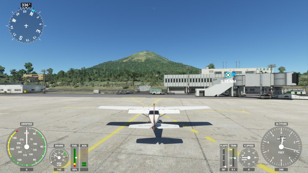 八丈島空港 RJTH。