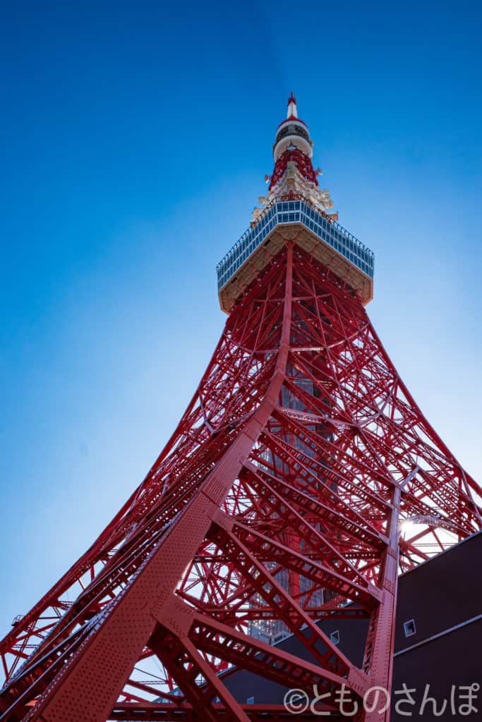 東京タワー外観。