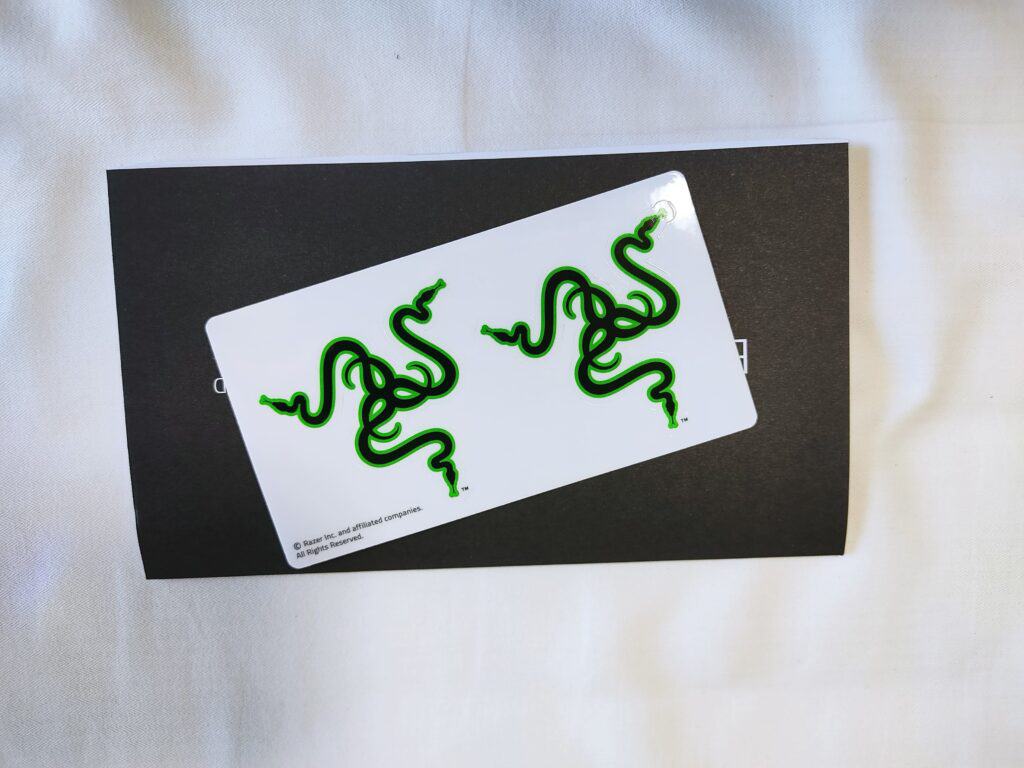 Razerのステッカー