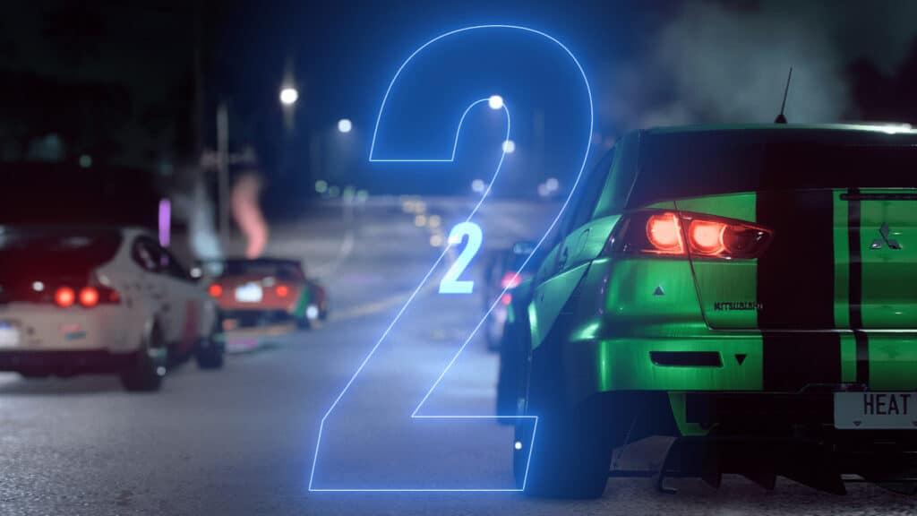 「Need for Speed Heat Deluxe Edition」プレイ画面