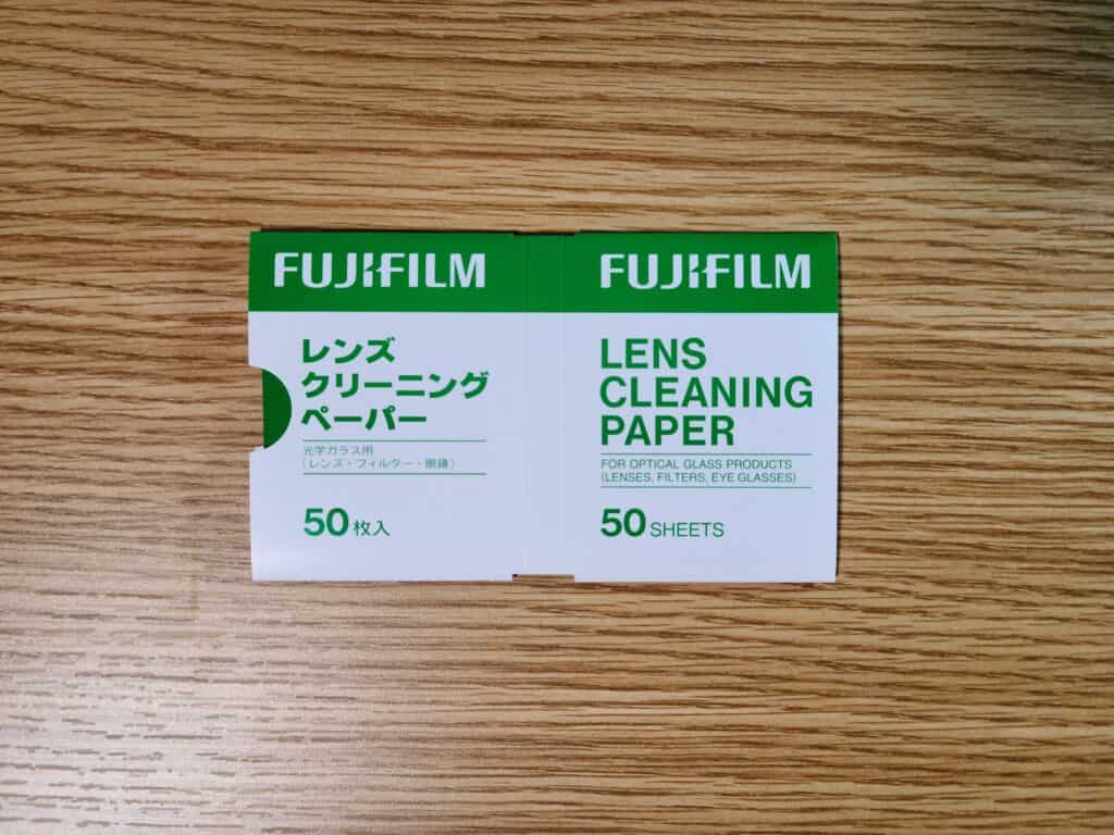 FUJIFILM レンズクリーニングペーパー50