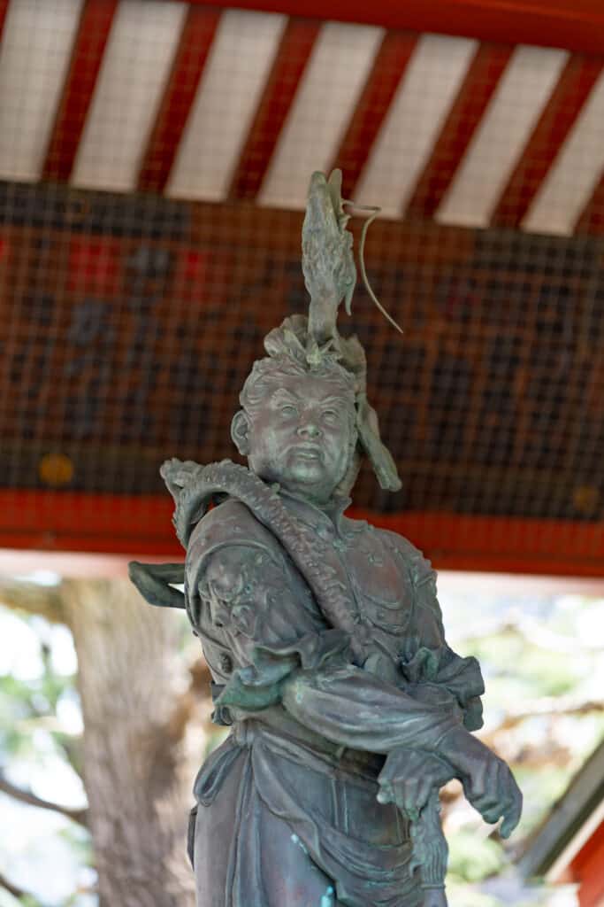 浅草寺の銅像